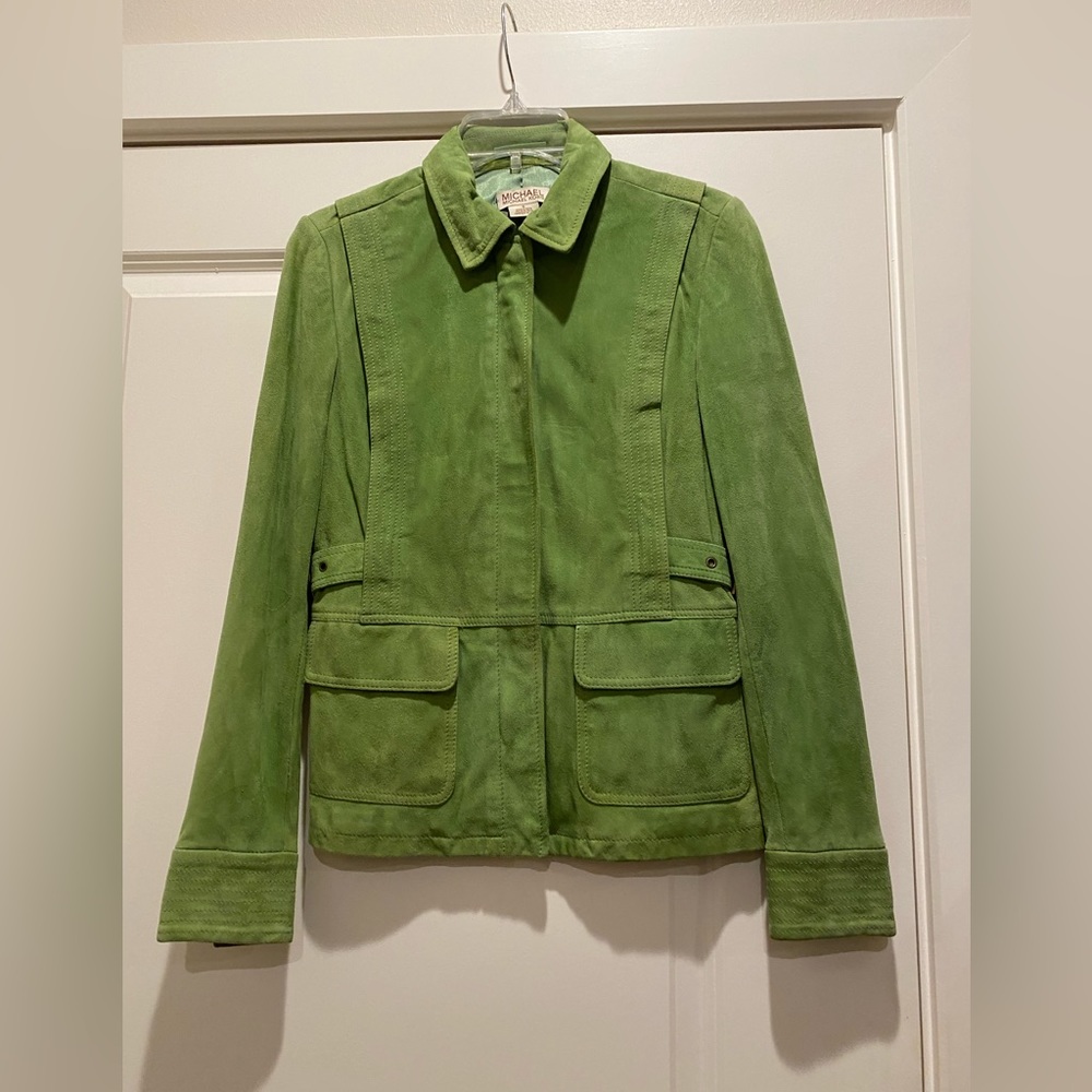 MICHAEL KORS SUEDE JACKET PREOWNED Size-S